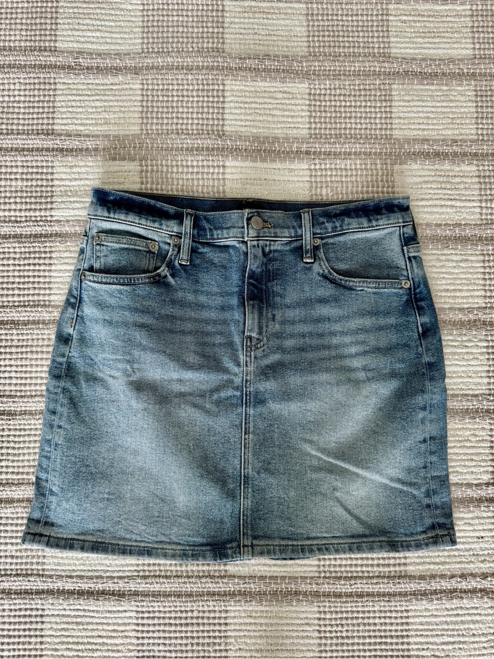 J.Crew Factory Denim Mini Skirt